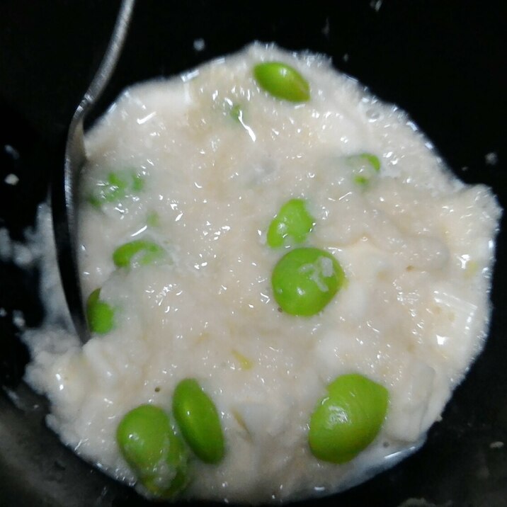 夏に食べたい!とろろ枝豆